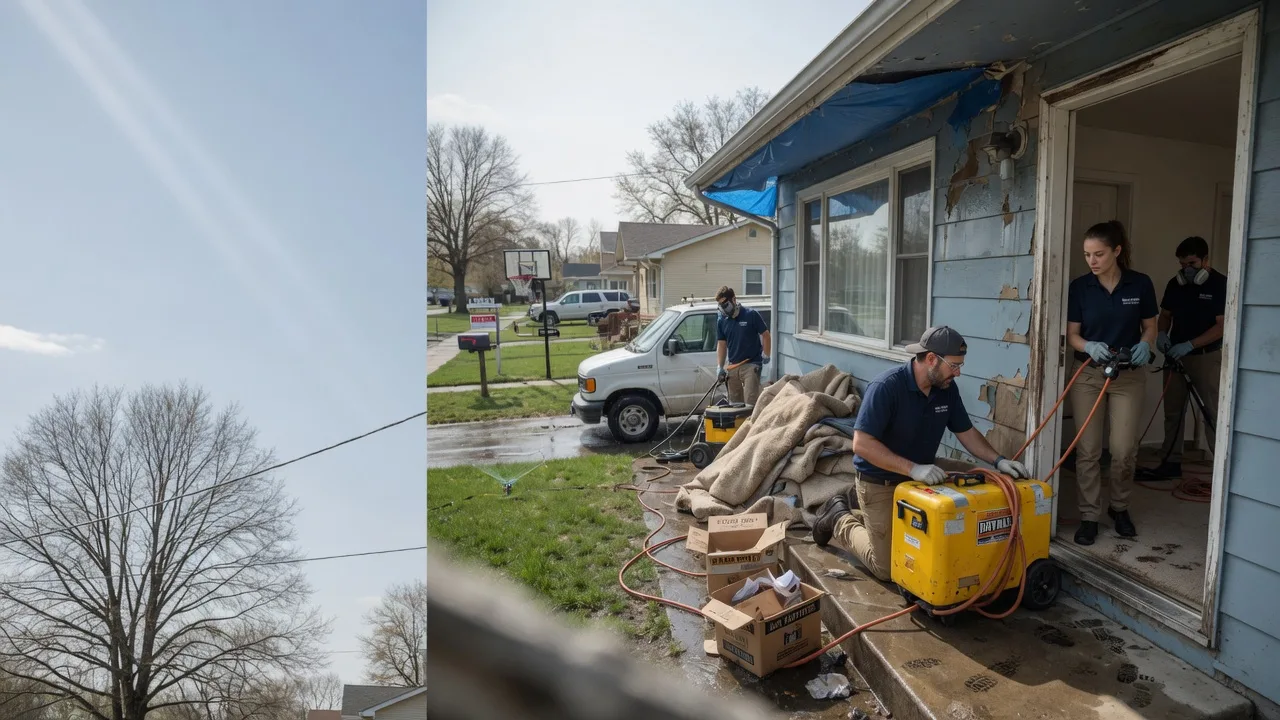 Basement Flood Cleanup in Folsom, WV near me